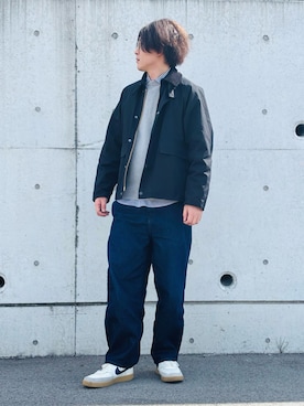 「バブアー」｜TAKAMARUさん（メンズ・178cm）の春コーディネート