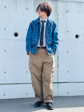 たかまるさん(メンズ・178cm)の春コーディネート