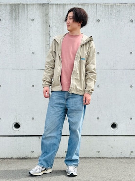 「Franklin Climbing（フランクリンクライミング）のアイテム」を使った、たかまるさん（メンズ・178cm）の春コーディネート