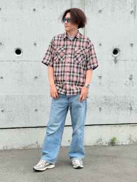 「SEIKO（セイコー）のアイテム」を使った、たかまるさん（メンズ・178cm）の夏コーディネート
