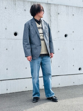 たかまるさん(メンズ・178cm)の春コーディネート