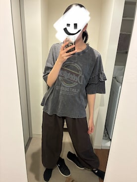 「しまむら（シマムラ）のアイテム」を使った、にこさん（レディース・165cm）の秋コーディネート