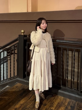 「CPCM（シーピーシーエム）のアイテム（バッグ）」を使った、assuk59さん（レディース・147cm）の春コーディネート