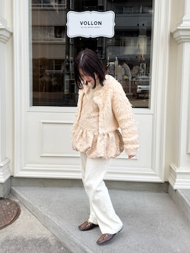 「ORiental TRaffic（オリエンタルトラフィック）のシューズ【earth music&ecologyコラボ】（その他シューズ、ブラウン系）」を使った、asuさん（レディース・147cm）の春コーディネート