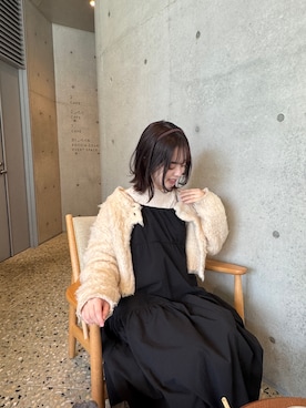 「ALEXANDRE DE PARIS（アレクサンドルドゥパリ）のALEXANDRE DE PARIS MA CHERE JEANNE HEADBAND アレクサンドル ドゥ パリ マ シェリ ジェーン カチューシャ（カチューシャ、ブラウン系）」を使った、asuさん（レディース・147cm）の春コーディネート