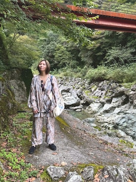 「アイテム（スリッポン）」を使った、gu.さん（レディース・161cm・30代）の秋コーディネート