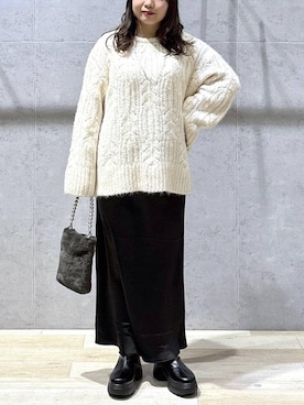 「旅行」｜「アイテム（アクセサリー）」を使った、tutu.さん（レディース・152cm）の冬コーディネート