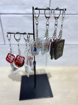 「LEPSIM（レプシィム）の【七宝麻辣湯】アソートチャーム　739796（キーホルダー、ホワイト系）」を使った、tutu.さん（レディース・152cm）の春コーディネート