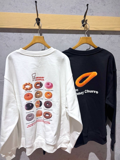 ち*ろ様 LEPSIM 【Mister Donut】フォトクルースウェット Mister Donut】フォトクルースウェット 627323（スウェット）｜LEPSIM