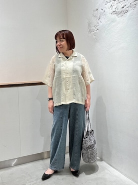 azuaduさん（レディース・160cm）の春コーディネート