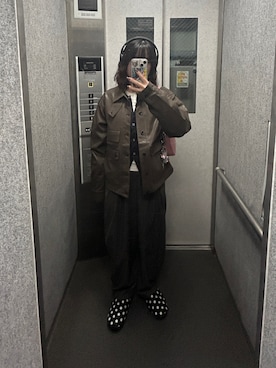 「GAP（ギャップ）のアイテム（トップス）」を使った、ekazzzさん（レディース・159cm）の冬コーディネート