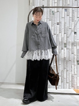 naaalepsimさん（レディース・153cm）の秋コーディネート