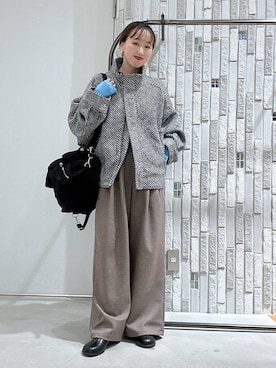 naaalepsimさん（レディース・153cm）の冬コーディネート