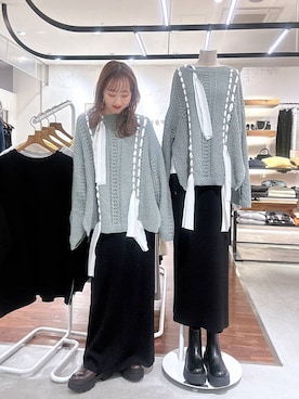 naaalepsimさん（レディース・153cm）の冬コーディネート