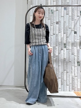 naaalepsimさん（レディース・153cm）の春コーディネート