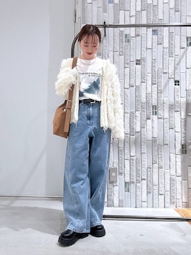 naaalepsimさん（レディース・153cm）の冬コーディネート