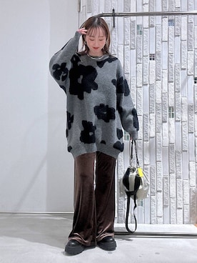 「体型カバー」｜naaalepsimさん（レディース・153cm）の冬コーディネート