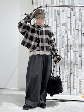 「LEPSIM（レプシィム）のアイテム（パンプス）」を使った、naaalepsimさん（レディース・153cm）の秋コーディネート