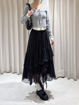 「FREE'S MART（フリーズマート）のアイテム（シューズ）」を使った、ゆいさん（レディース・170cm）の春コーディネート