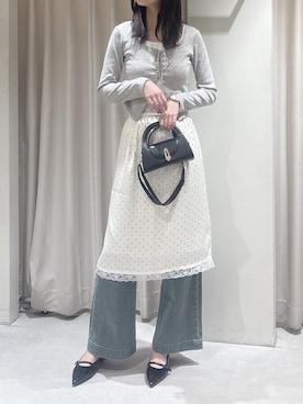 「FREE'S MART（フリーズマート）のアイテム（シューズ）」を使った、ゆいさん（レディース・170cm）の春コーディネート