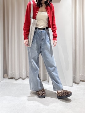 「FREE'S MART（フリーズマート）のアイテム（バッグ）」を使った、ゆいさん（レディース・170cm）の春コーディネート