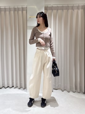 ゆいさん（レディース・170cm）の春コーディネート