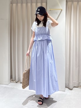 ゆいさん（レディース・170cm）の夏コーディネート