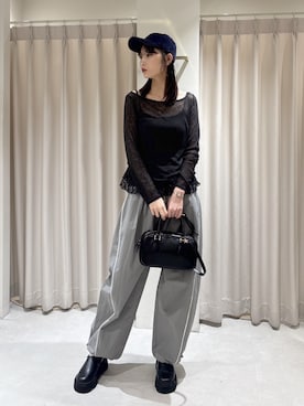 「FREE'S MART（フリーズマート）のアイテム」を使った、ゆいさん（レディース・170cm）の冬コーディネート