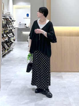 アミさん（レディース・167cm）の春コーディネート