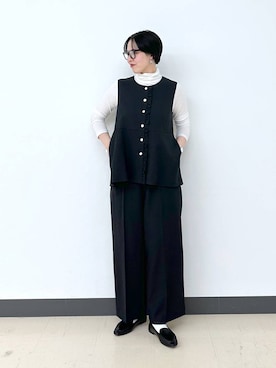 「アイテム（その他シューズ）」を使った、アミさん（レディース・167cm・30代）の冬コーディネート