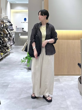 アミさん（レディース・167cm）の春コーディネート