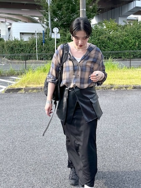 アミさん(レディース・167cm)の夏コーディネート