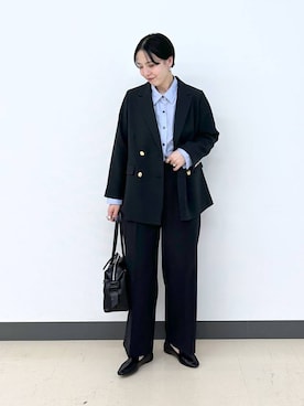 「アイテム（シャツ/ブラウス）」を使った、アミさん（レディース・167cm・30代）の冬コーディネート