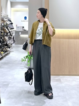 アミさん(レディース・167cm)の春コーディネート
