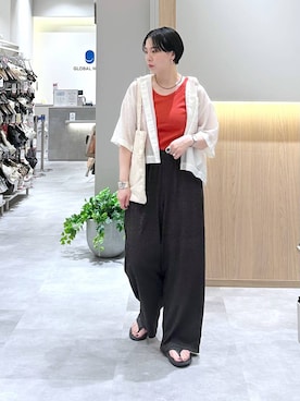 アミさん(レディース・167cm)の夏コーディネート