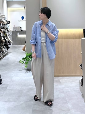 アミさん(レディース・167cm)の春コーディネート