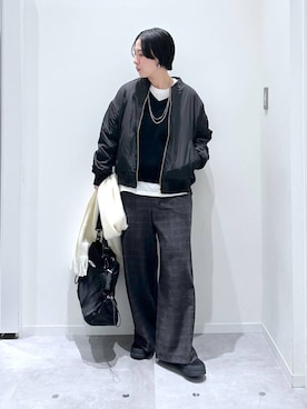 「アイテム（その他シューズ）」を使った、アミさん（レディース・167cm・30代）の冬コーディネート