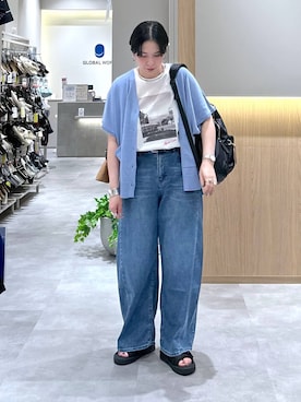 アミさん(レディース・167cm)の夏コーディネート