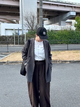 アミさん（レディース・167cm）の冬コーディネート