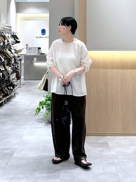 アミさん（レディース・167cm）の春コーディネート