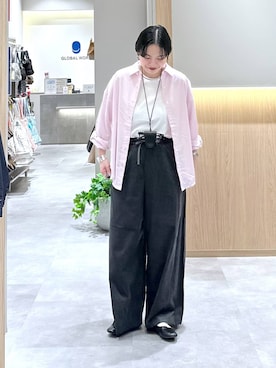 「GEORGE'S（ジョージズ）のアイテム」を使った、アミさん（レディース・167cm）の秋コーディネート