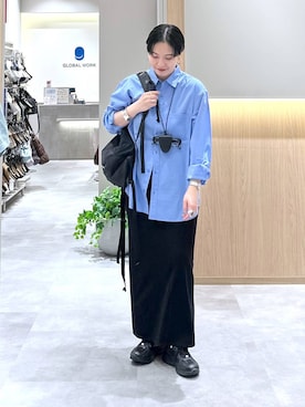 「GEORGE'S（ジョージズ）のアイテム」を使った、アミさん（レディース・167cm）の夏コーディネート