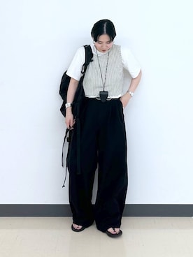 アミさん(レディース・167cm)の夏コーディネート
