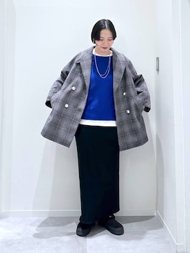 「アイテム（その他シューズ）」を使った、アミさん（レディース・167cm）の冬コーディネート