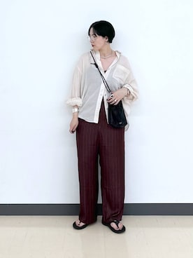 アミさん(レディース・167cm)の夏コーディネート