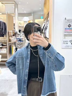 「高見え」｜アミさん（レディース・167cm）の冬コーディネート