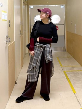 しまちゃん🍠さん（レディース・155cm）の秋コーディネート