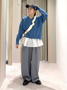 しまちゃん🍠さん（レディース・155cm）の秋コーディネート