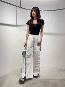 「EVRIS（エヴリス）のアイテム（トップス）」を使った、Yumeno さん（レディース・156cm）の秋コーディネート