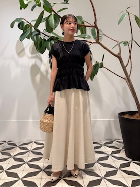 TOMORROWLANDshishidoさん（レディース・165cm）の夏コーディネート